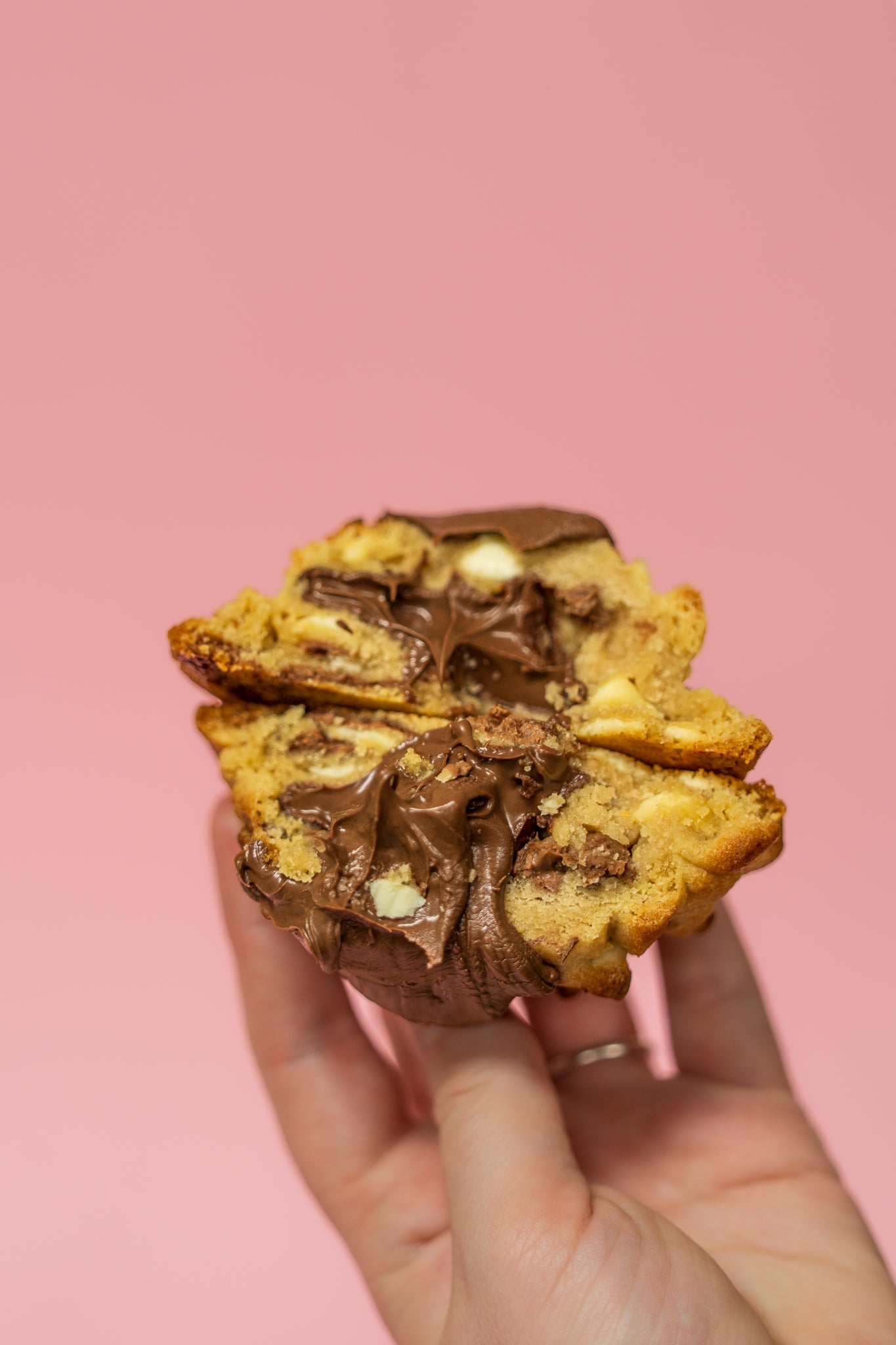 Nutella Filled Cookies