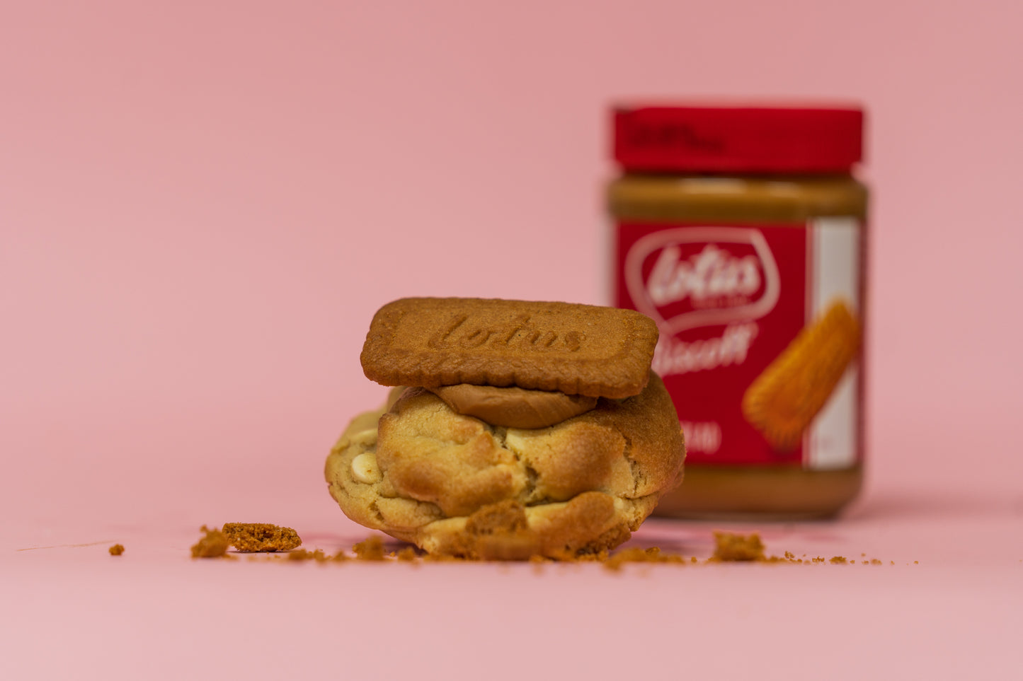 Biscoff Filled Cookies